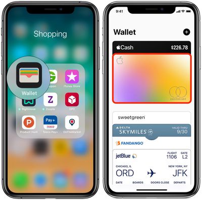 wallet app apple card